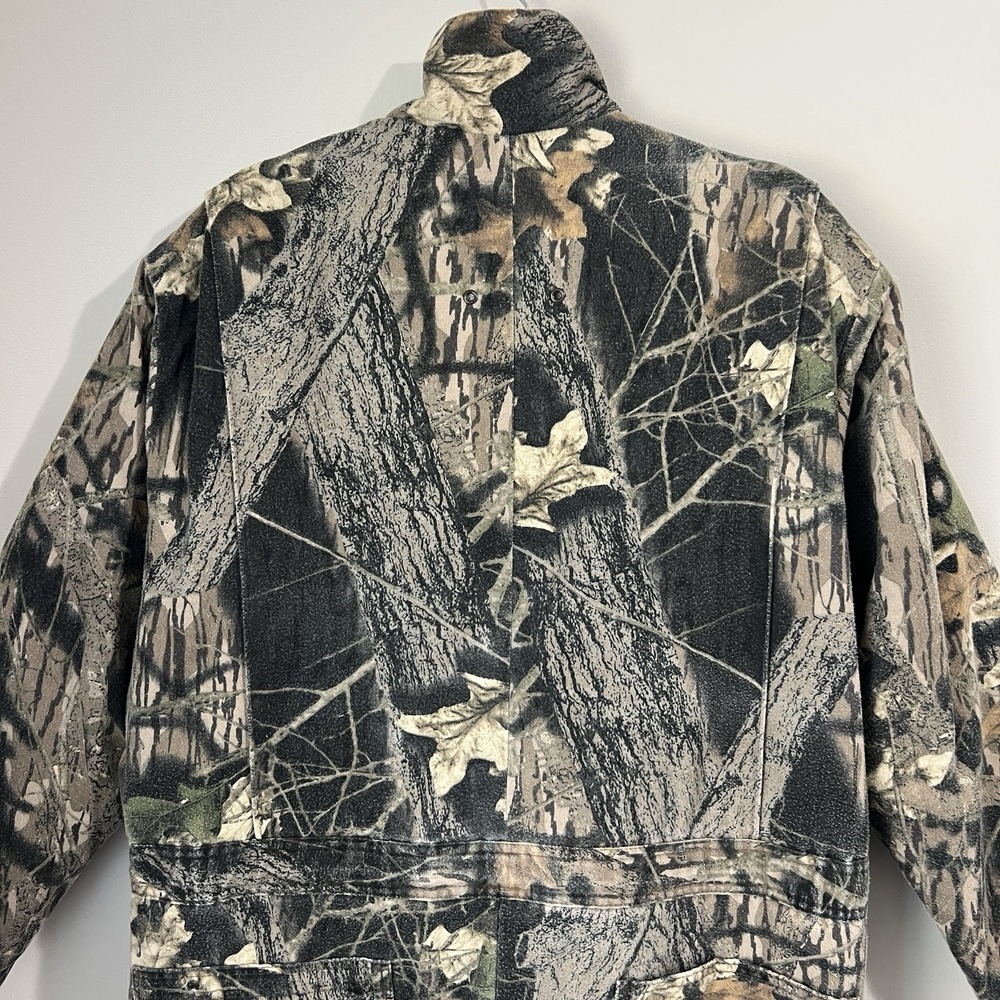 Berne Apparel Gunflint Mens Large 44-46 Vintage Insulated Camo Coveralls Hunting - Picture 5 of 7